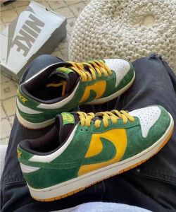 LF Nike Dunk Low Green Yellow review Machado