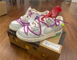 LF OFF WHITE x Nike Dunk SB Low The 50 NO.45 review  Gagnidze