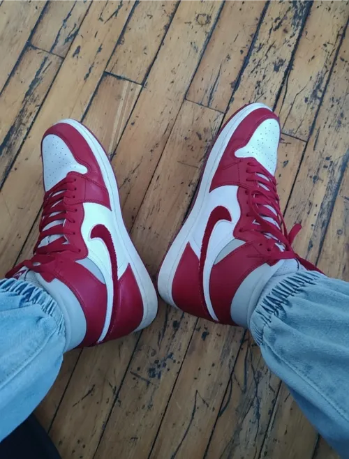 LF Nike Dunk High University Red review 