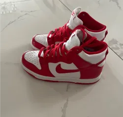LF Nike Dunk High University Red review Donna 02