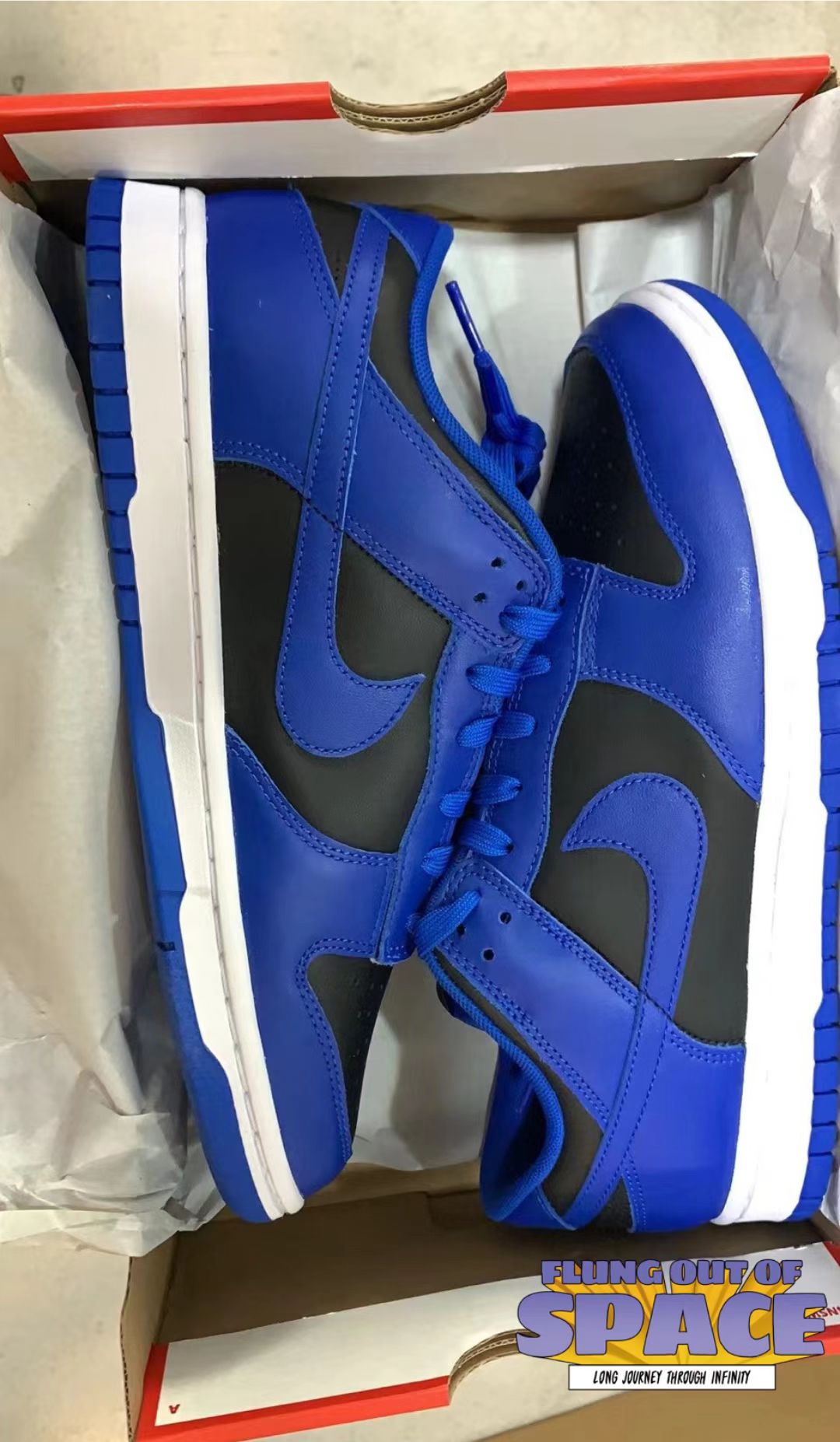 LF Nike Dunk Low Retro Hyper Cobalt review qkin