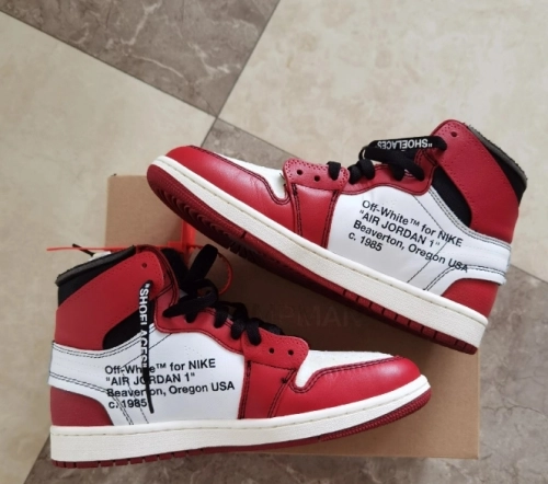    OFF-WHITE x Air Jordan 1 High OG 10X“Chicago” review 