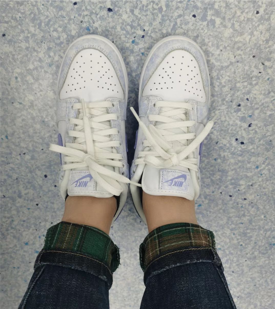 LF Nike Dunk Low Purple Pulse review Evelyn 02