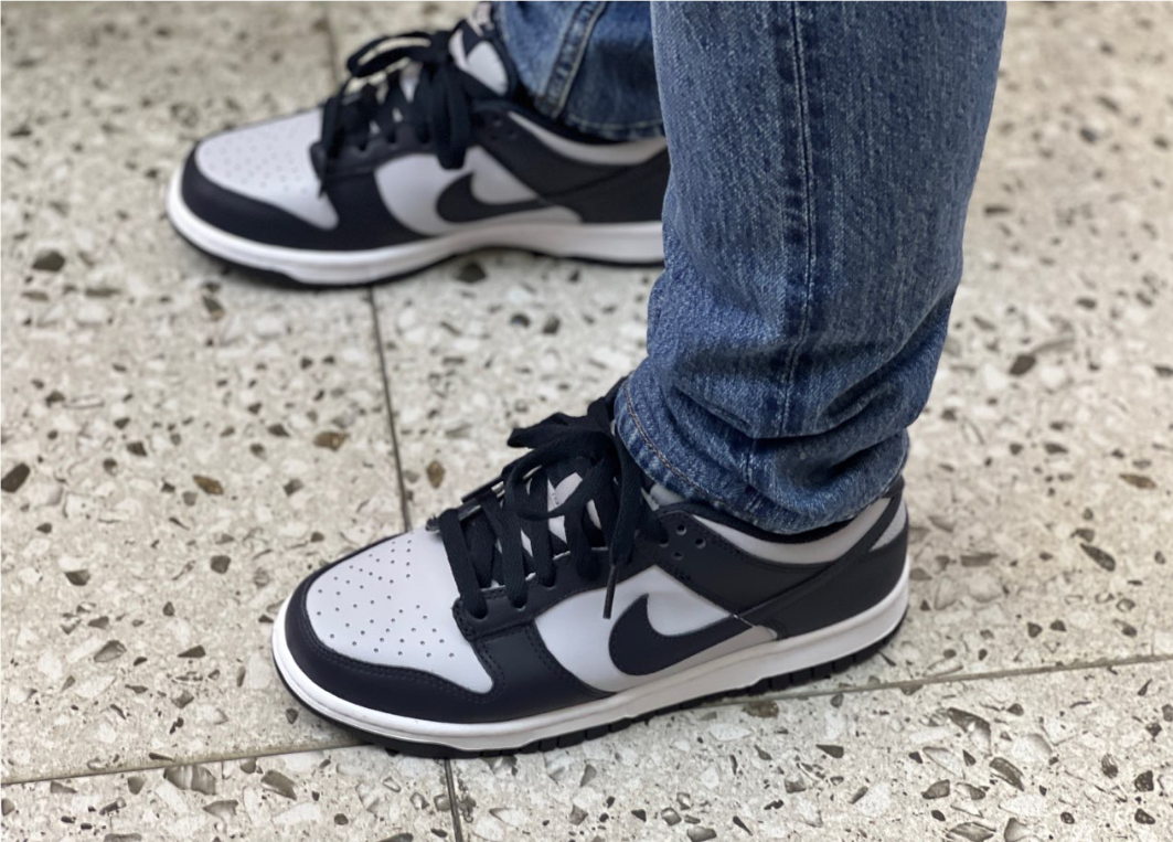 LF Nike Dunk Low Grorgetown review Red