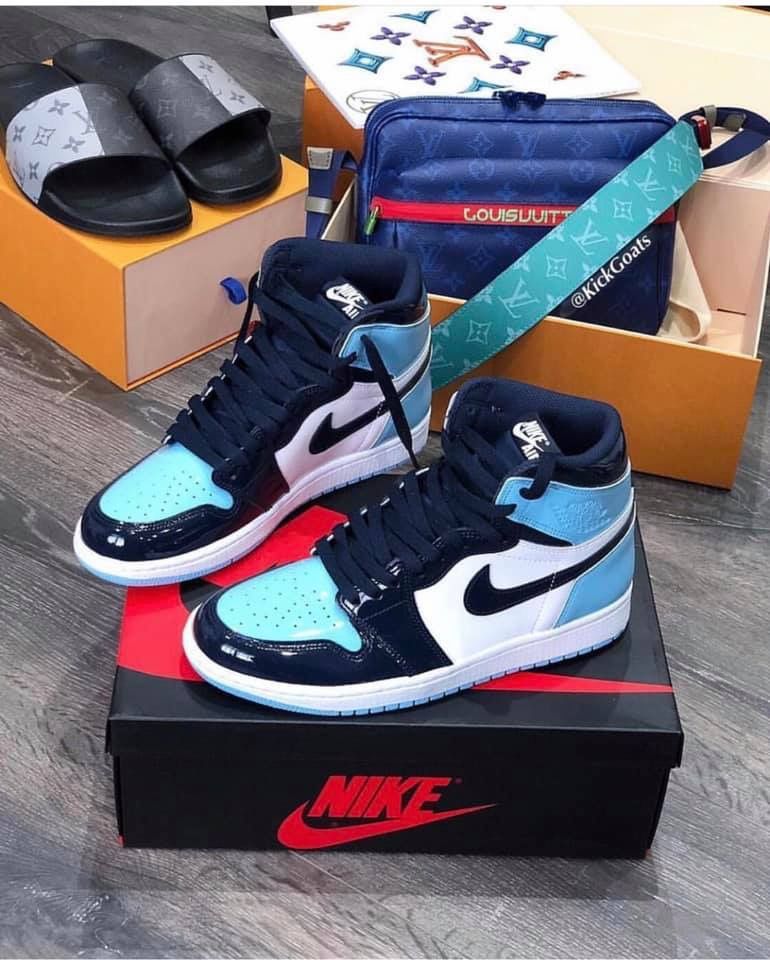  XP Air Jordan 1 Retro High OG “UNC Patent”  review Dean 02