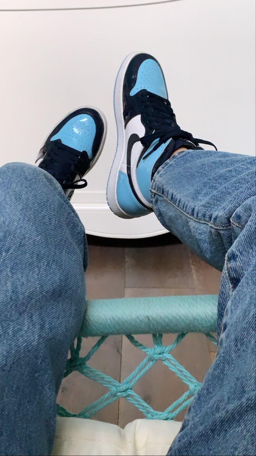  XP Air Jordan 1 Retro High OG “UNC Patent”  review Bella 01