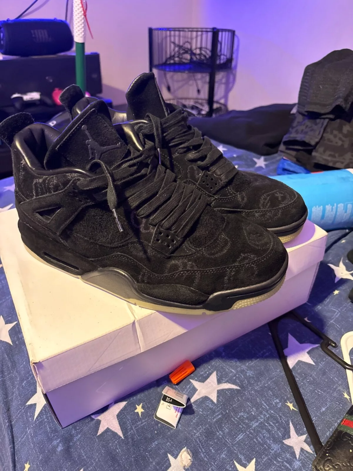 Q4 Batch Air Jordan 4 Retro KAWS Black review Linda Arinduque