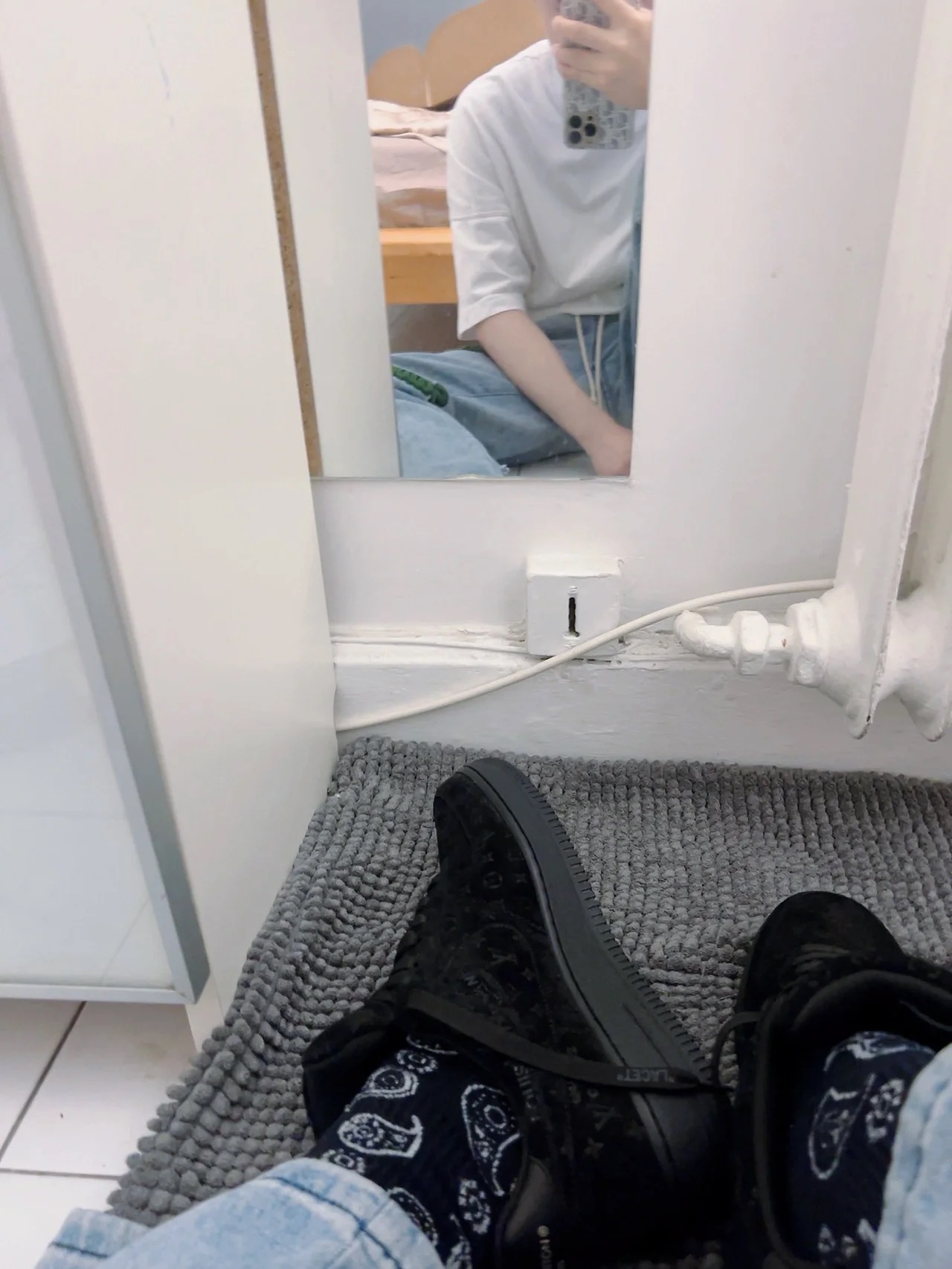 Louis Vuitton x Nike Air Force 1 All Black review Amazon Customer