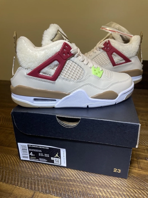 Q4 Batch Air Jordan 4 （GS）Where The Wild Things Are review 