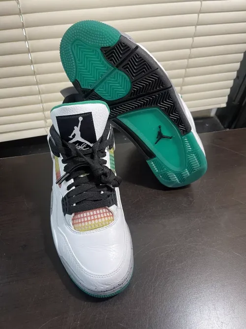 Q4 Batch Air Jordan 4 Retro “Rasta” review 