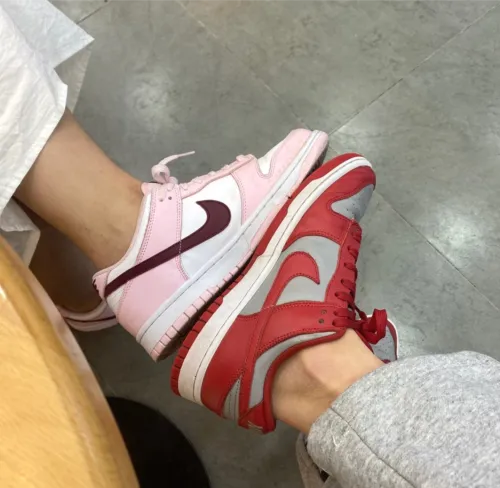 LF Nike SB Dunk Low（GS）Strawberry Powder review 