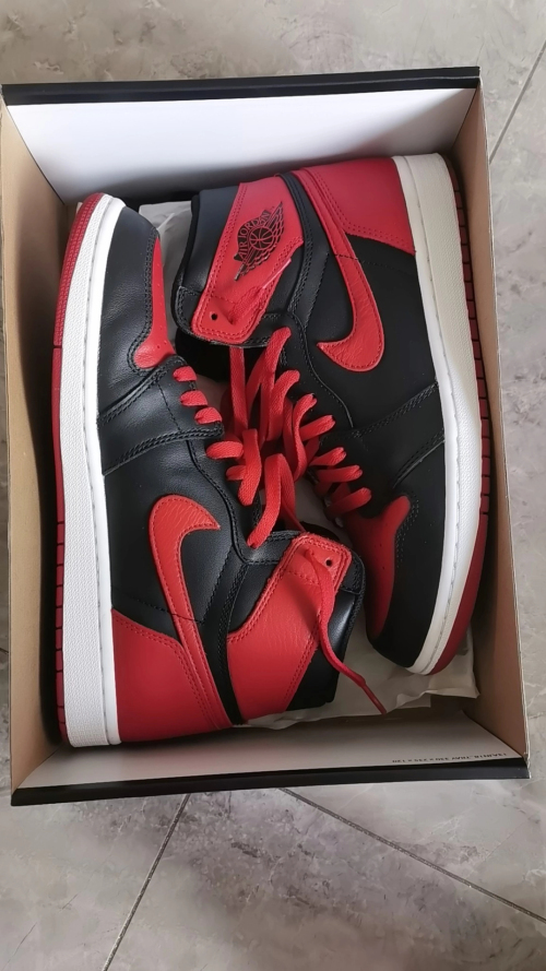 XP Air Jordan 1 High “Banned” Patent Leather isForbidden to Wear review 