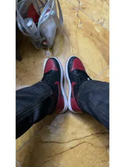 XP Air Jordan 1 High “Banned” Patent Leather isForbidden to Wear review Isla
