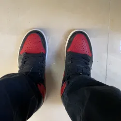 XP Air Jordan 1 High “Banned” Patent Leather isForbidden to Wear review Wes