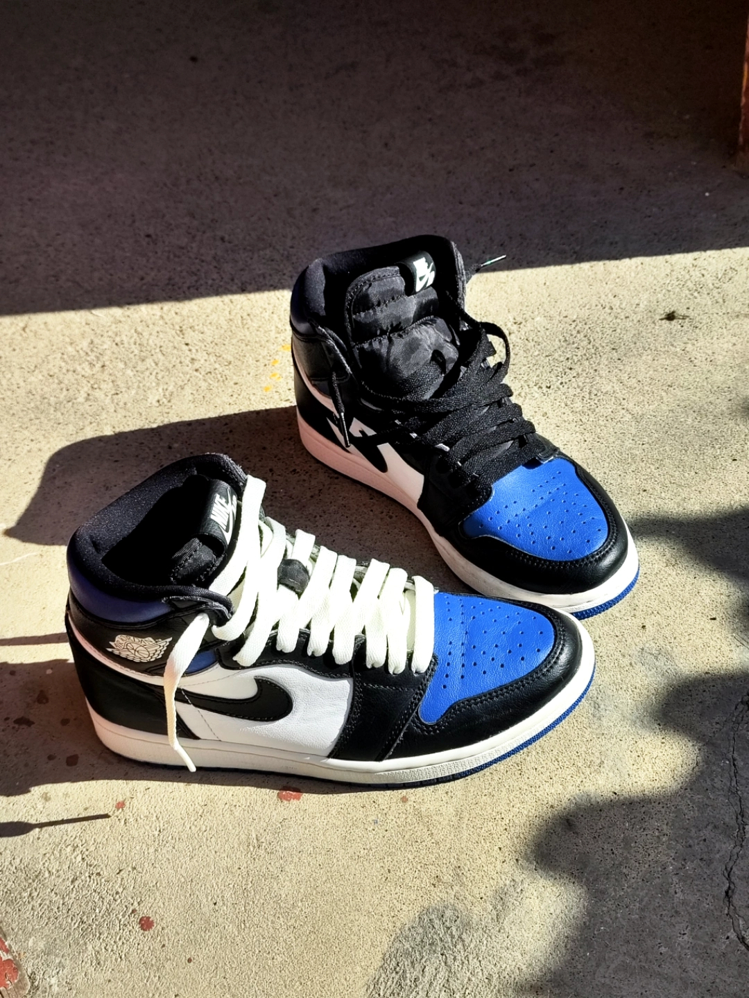 XP Air Jordan 1 Retro High OG Game Royal review Wes