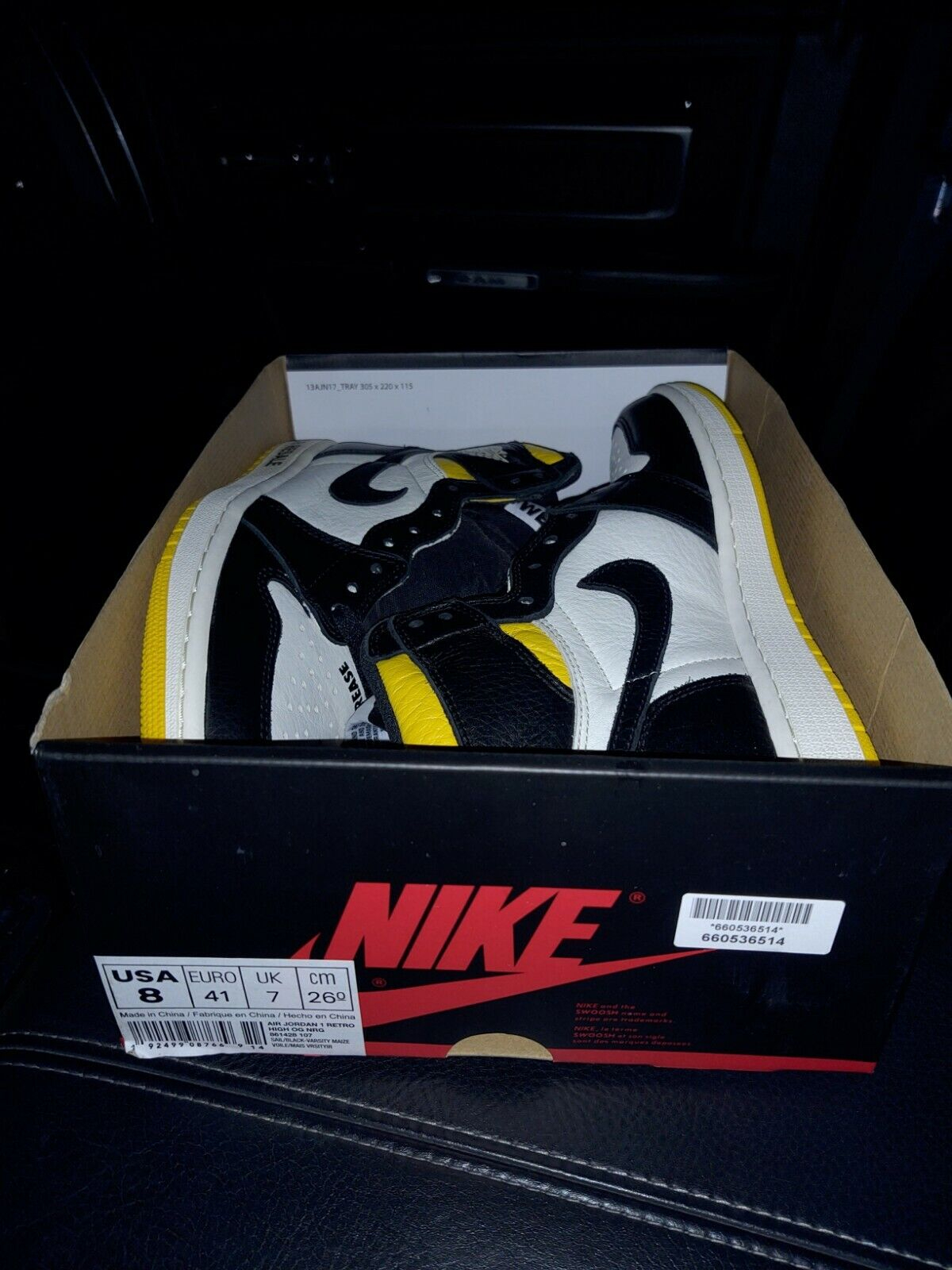 XP Air Jordan 1 NRG OG High “NOT FOR RESALE”Varsity Maize  review Tina