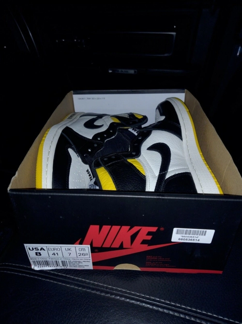 XP Air Jordan 1 NRG OG High “NOT FOR RESALE”Varsity Maize  review 