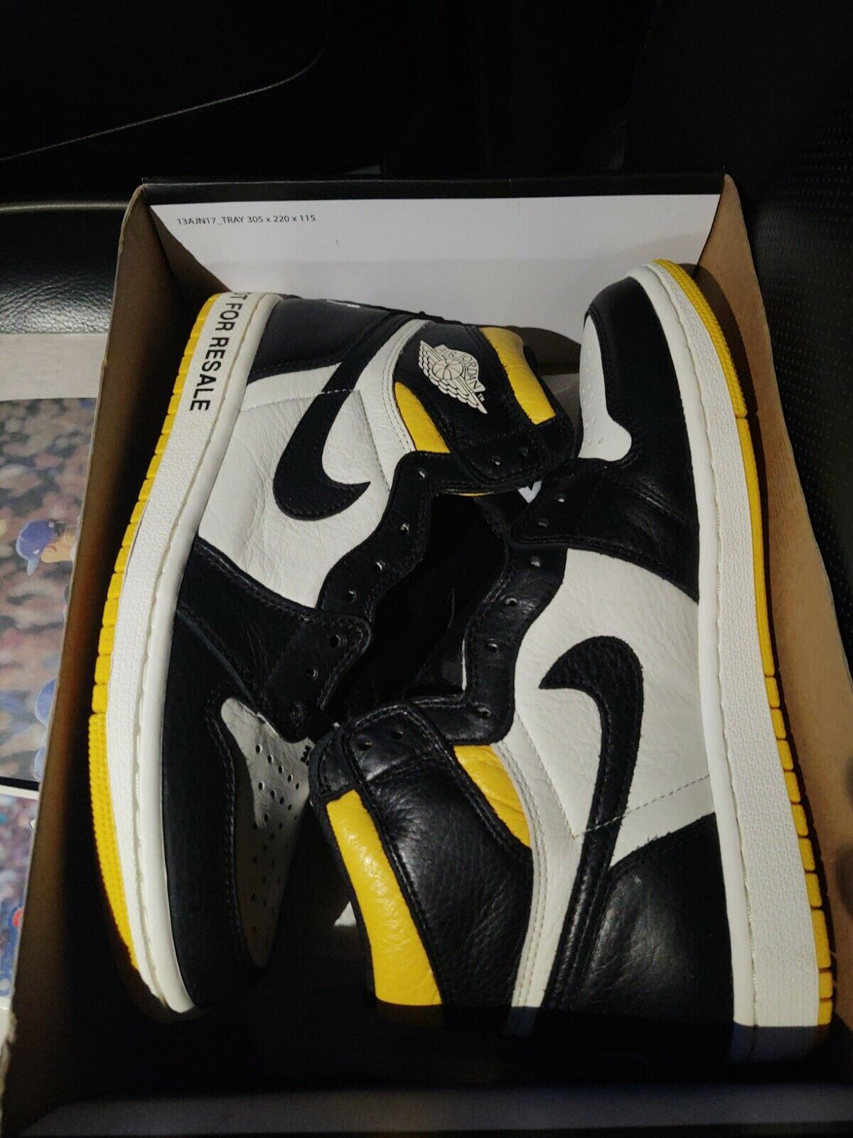 XP Air Jordan 1 NRG OG High “NOT FOR RESALE”Varsity Maize  review Dana 02
