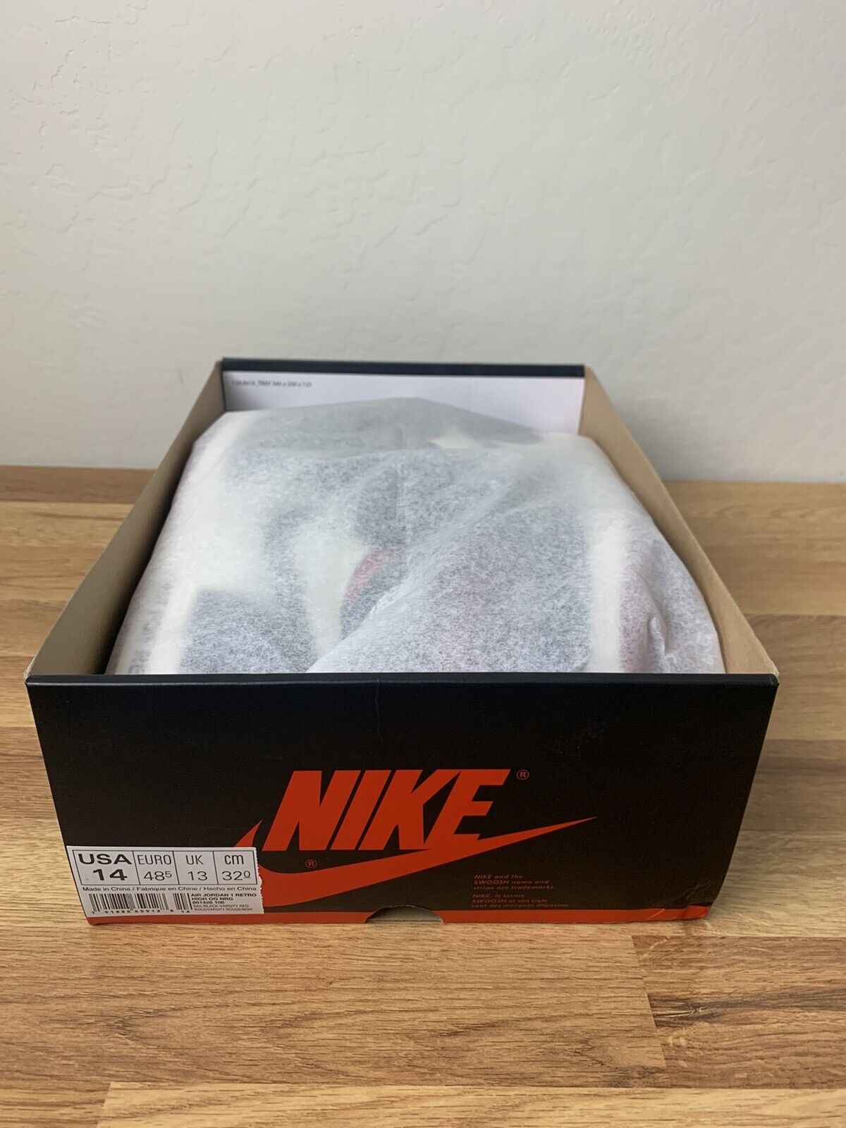 XP Air Jordan 1 NRG OG High “NOT FOR RESALE”Varsity Red  review Yara 01