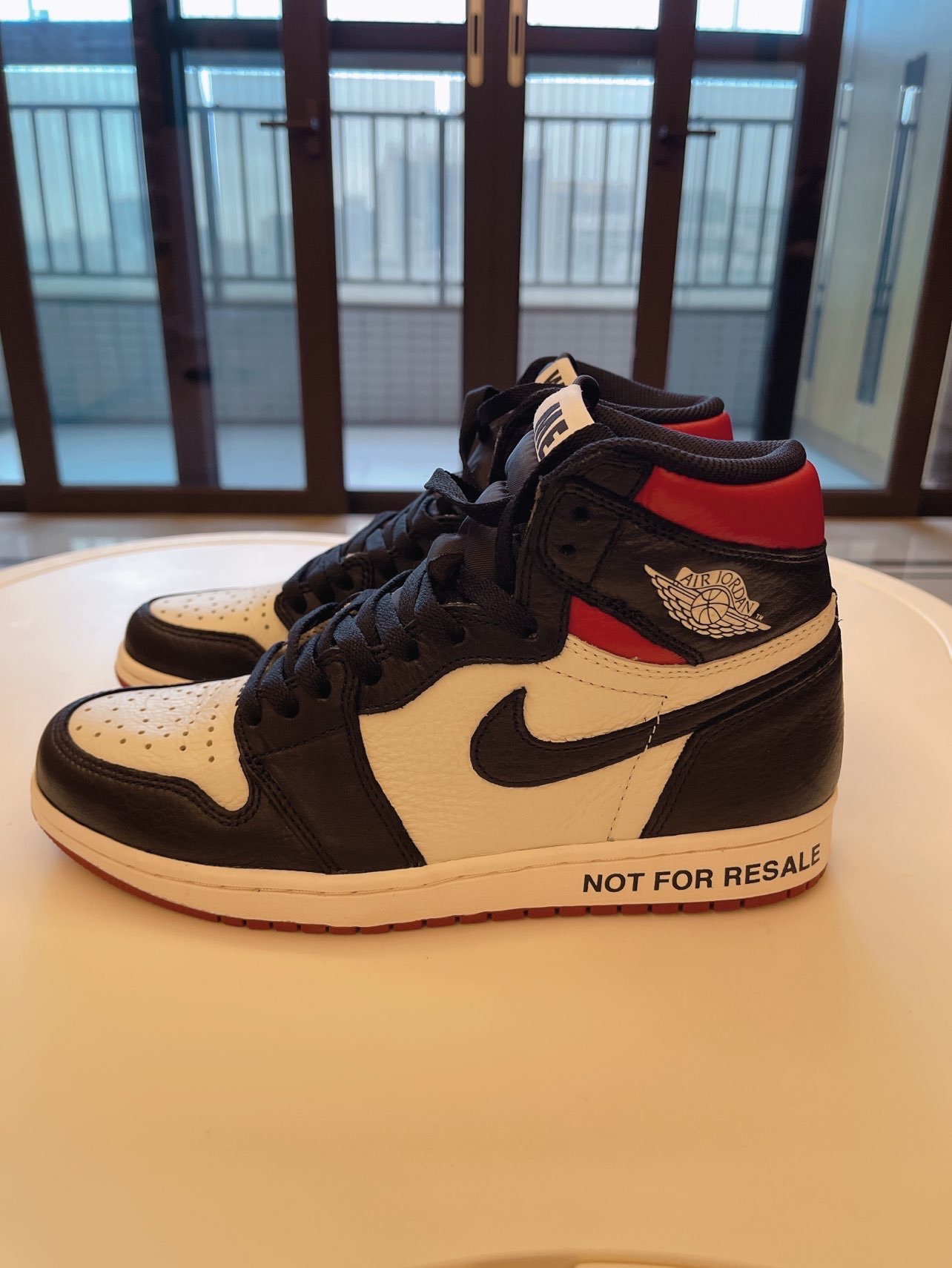 XP Air Jordan 1 NRG OG High “NOT FOR RESALE”Varsity Red  review Abby 03