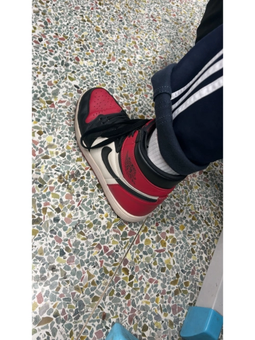 XP Air Jordan 1 High OG “Bred Toe review 