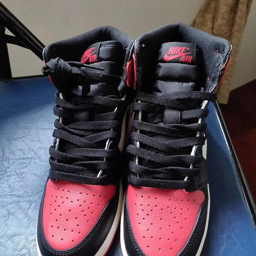 XP Air Jordan 1 High OG “Bred Toe review Dana 02