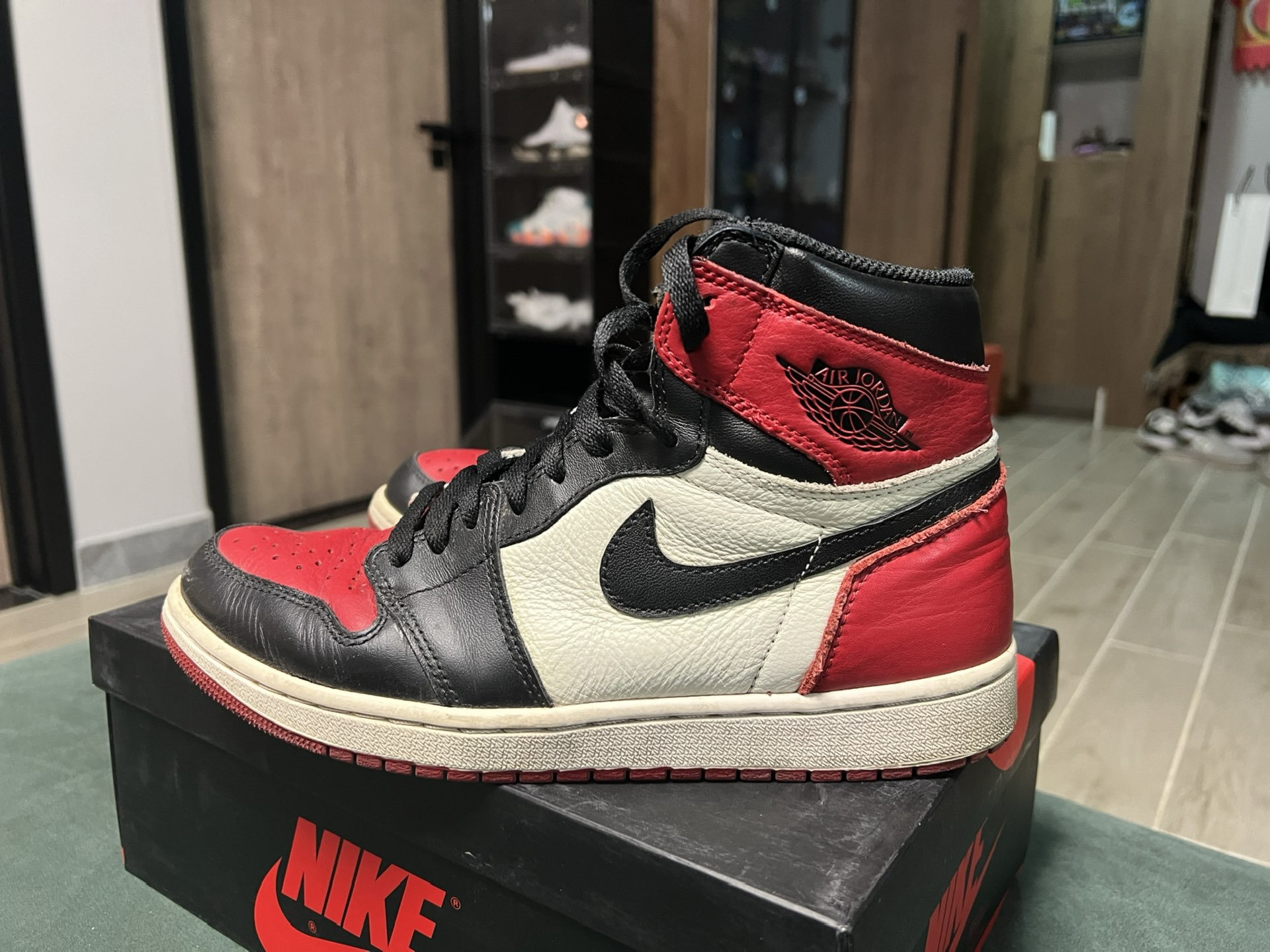 XP Air Jordan 1 High OG “Bred Toe review Max 02