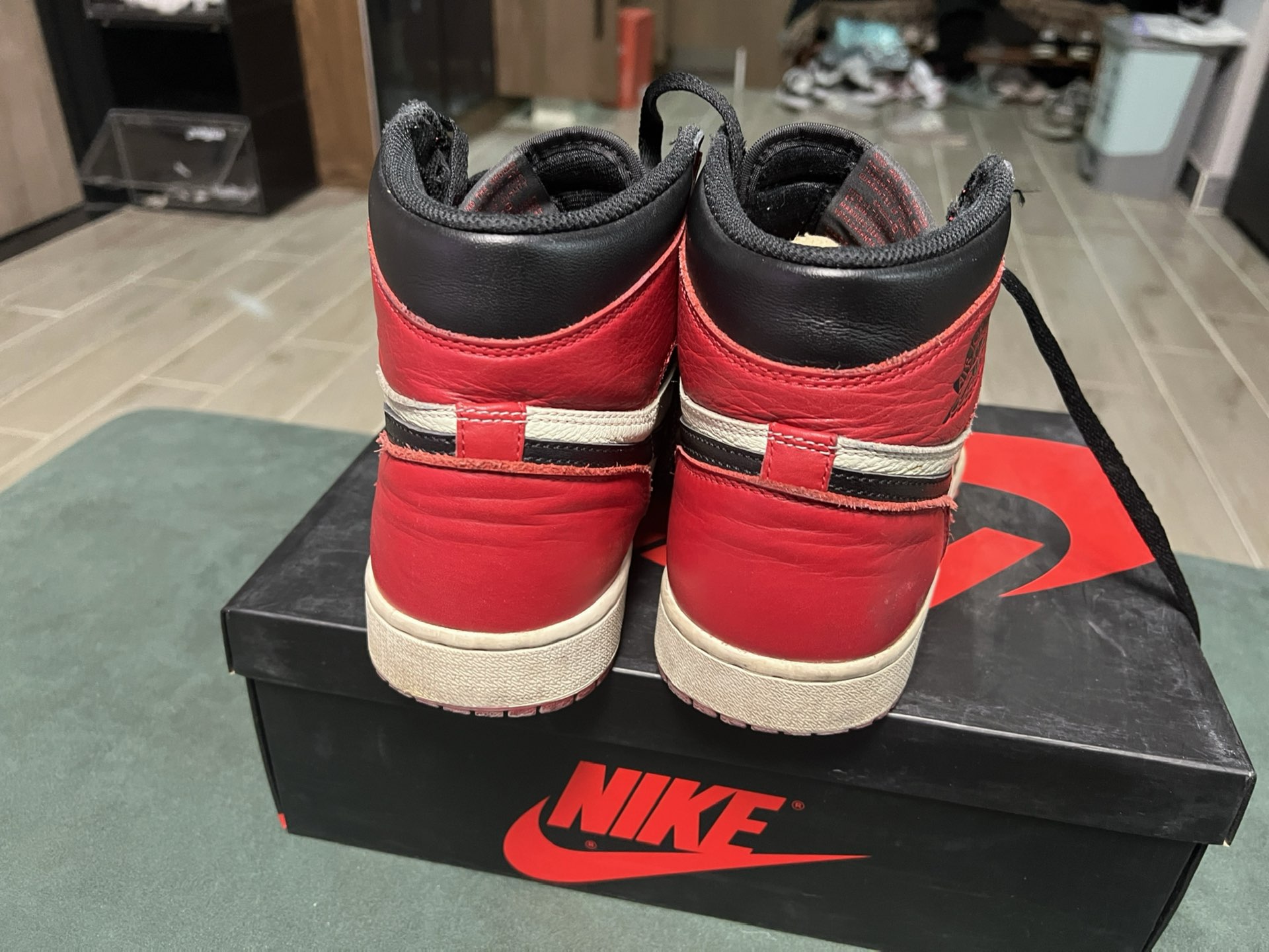 XP Air Jordan 1 High OG “Bred Toe review Max 03
