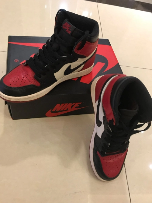 XP Air Jordan 1 High OG “Bred Toe review 