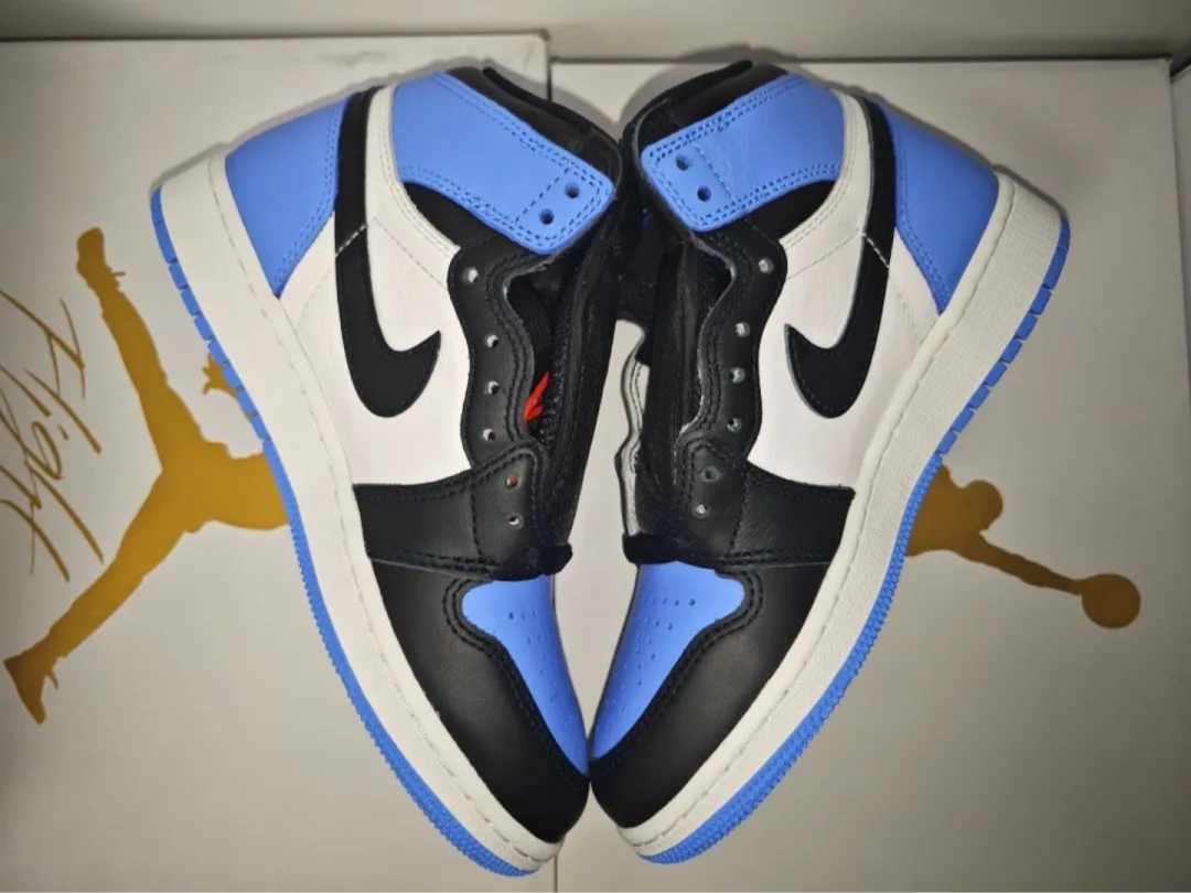 XP  Air Jordan 1 High OG “UNC Toe” review Rita 01