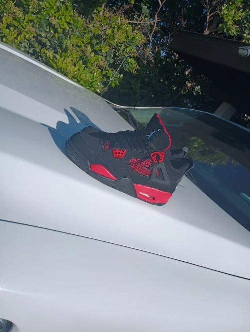 Q4 Batch Air Jordan 4 Red Thunder review 