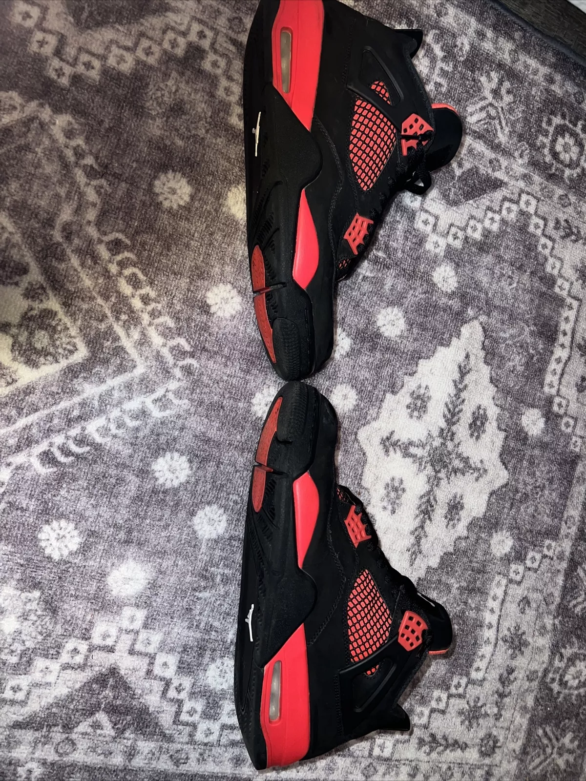 Q4 Batch Air Jordan 4 Red Thunder review Bernard Rogers