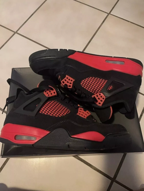 Q4 Batch Air Jordan 4 Red Thunder review 