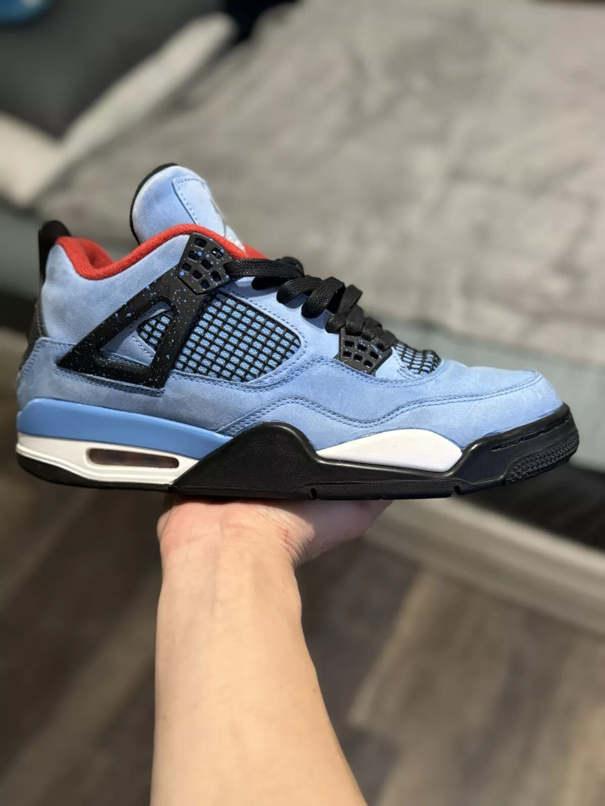 Q4 Batch Air Jordan 4 Retro “Houston Oilers” review Mike