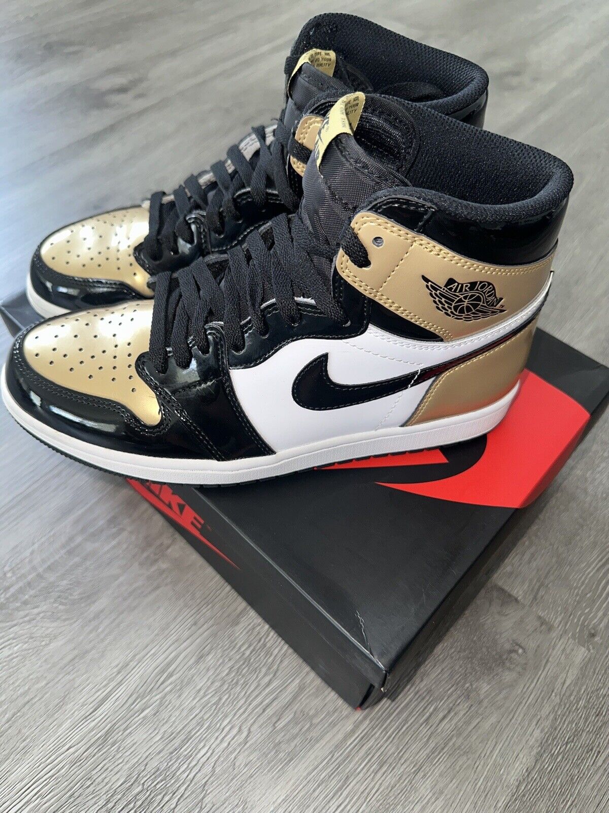  XP Air Jordan 1 Retro High OG “Gold Toe”  review Max 04