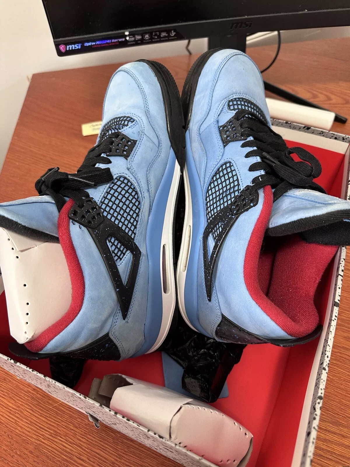 Q4 Batch Air Jordan 4 Retro “Houston Oilers” review Conor O’Malley