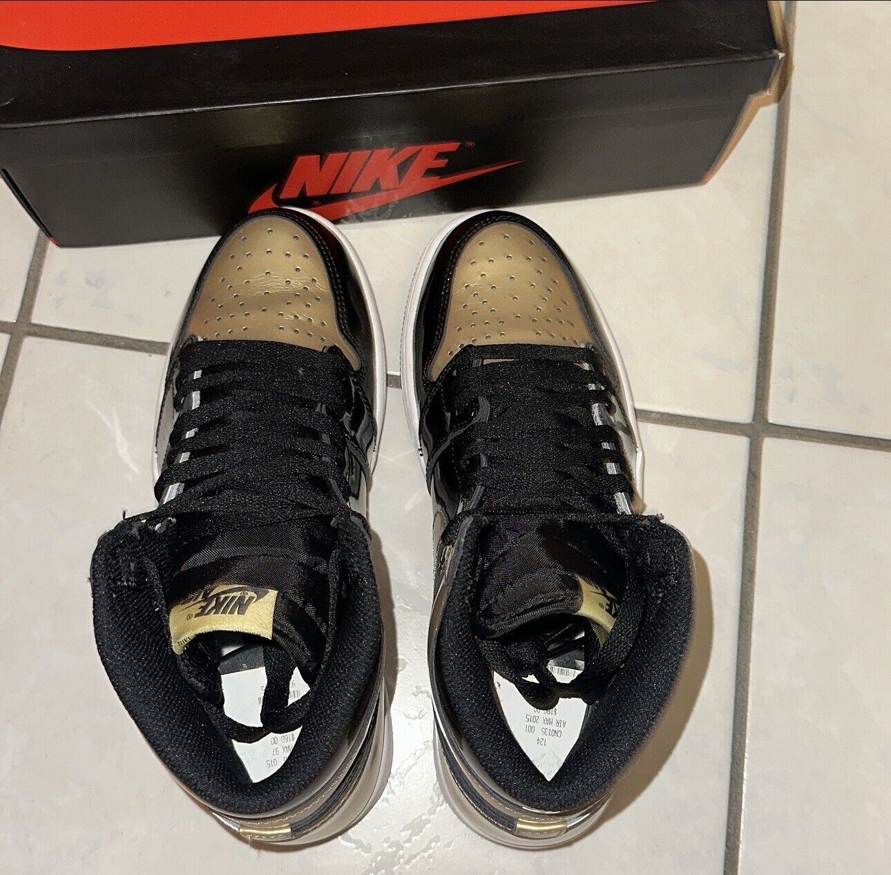  XP Air Jordan 1 Retro High OG “Gold Toe”  review Abby 03
