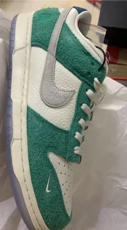 SX Kasina x Nike Dunk Low Neptune Green review Bape