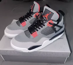 Q4 Batch Air Jordan 4 Red Glow Infrared review Mr.mikee 02