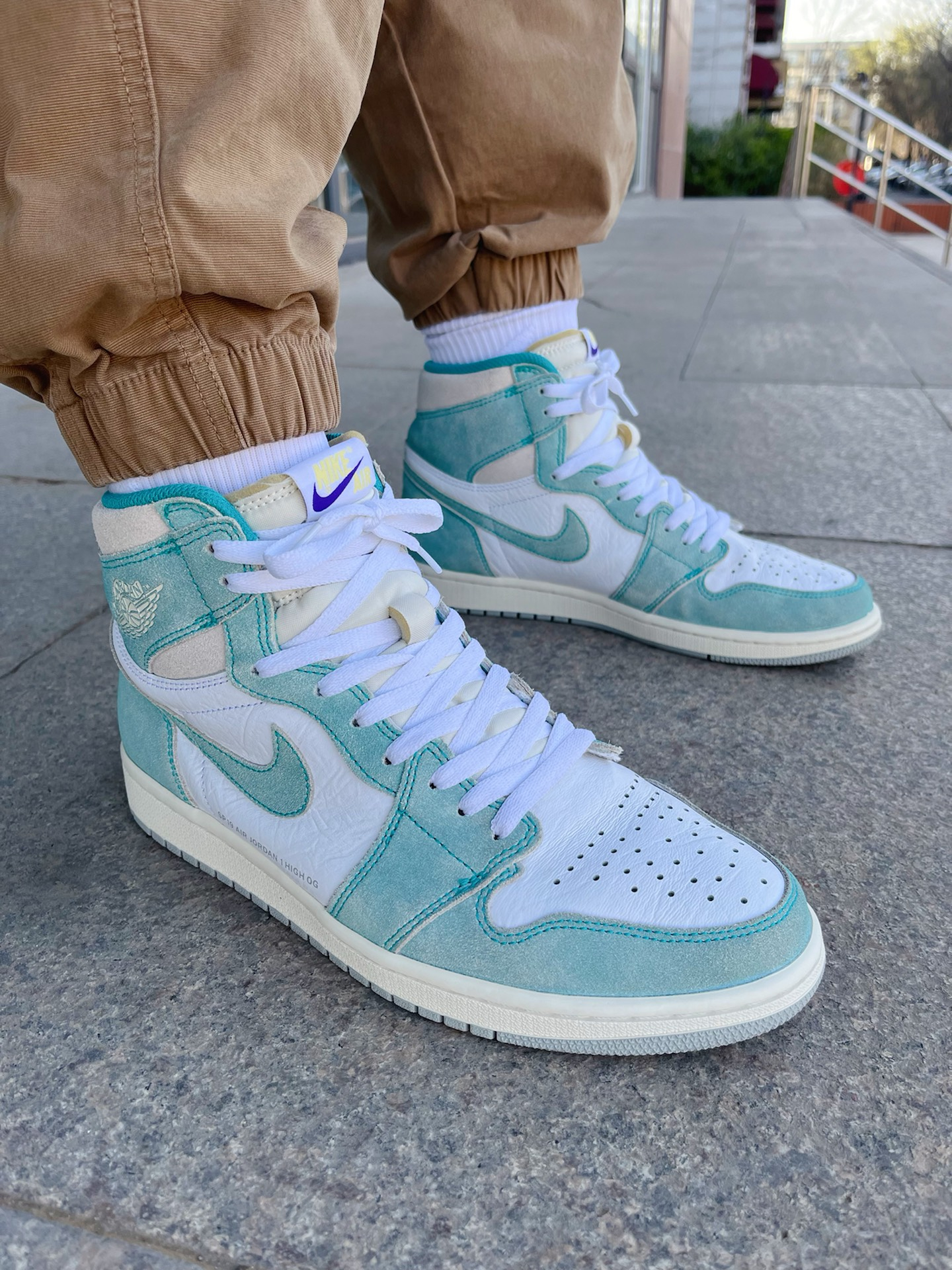 XP Air Jordan 1 OG Hi Retro“Turbo Green”  review Nora