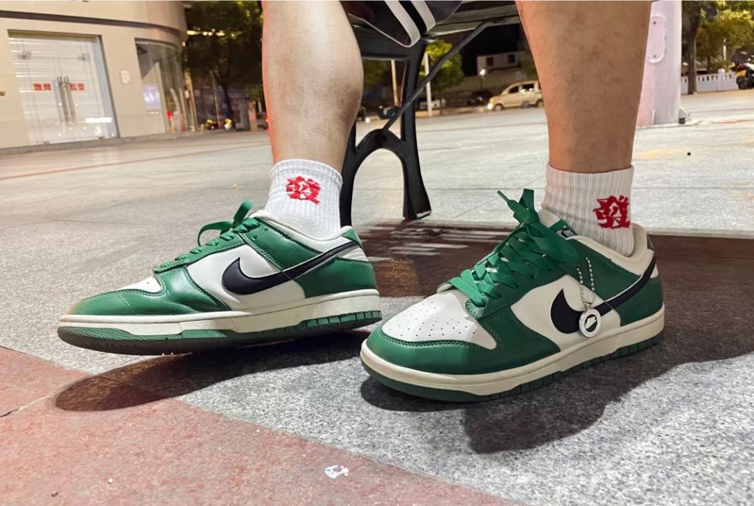 M Batch Nike Dunk Low White Green Lottery review Joe 01