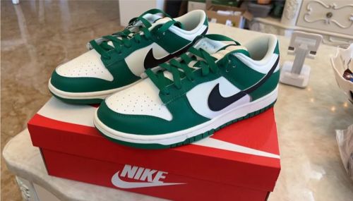 M Batch Nike Dunk Low White Green Lottery review 