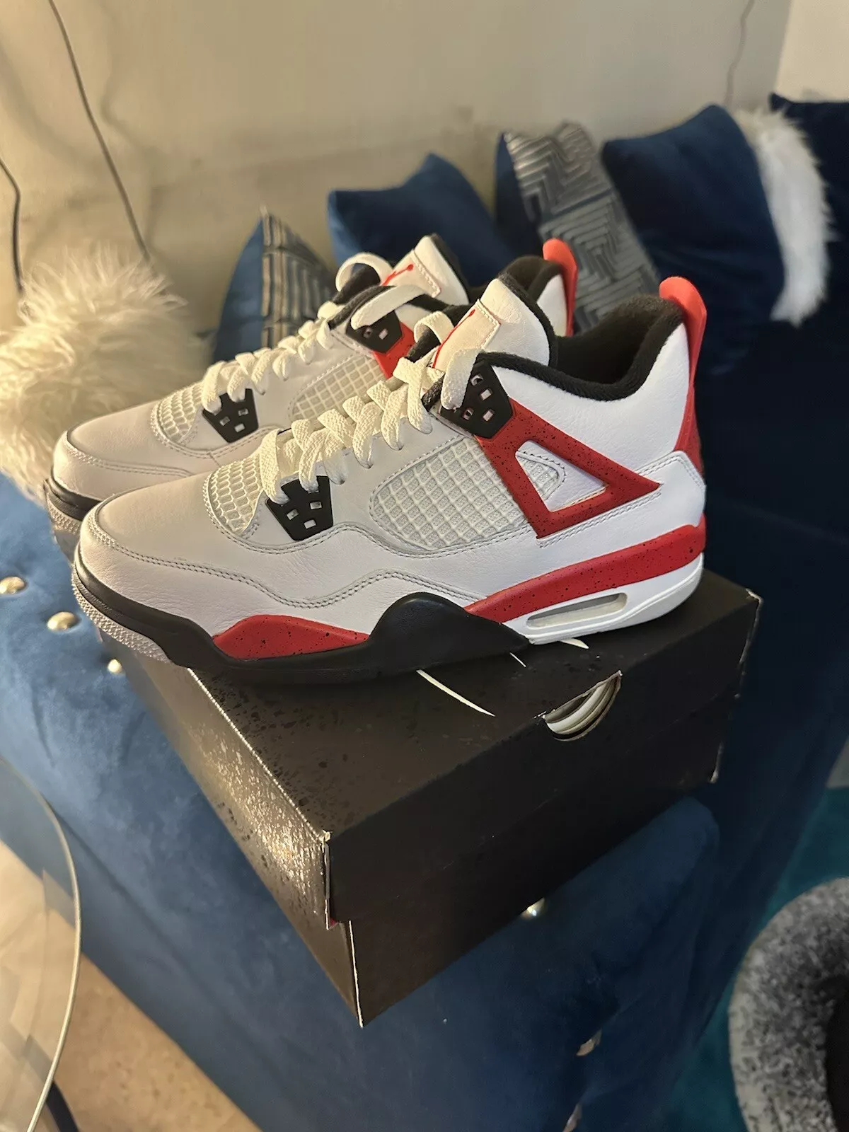 Q4 Batch Air Jordan 4 “Red Cement” review Danica Guillory 01