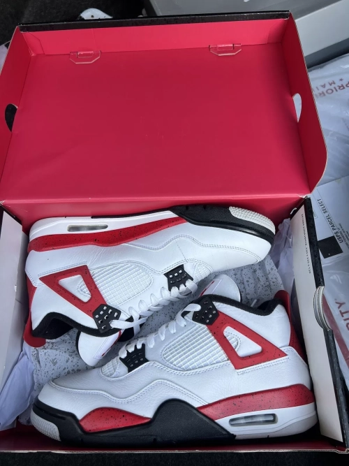 Q4 Batch Air Jordan 4 “Red Cement” review 