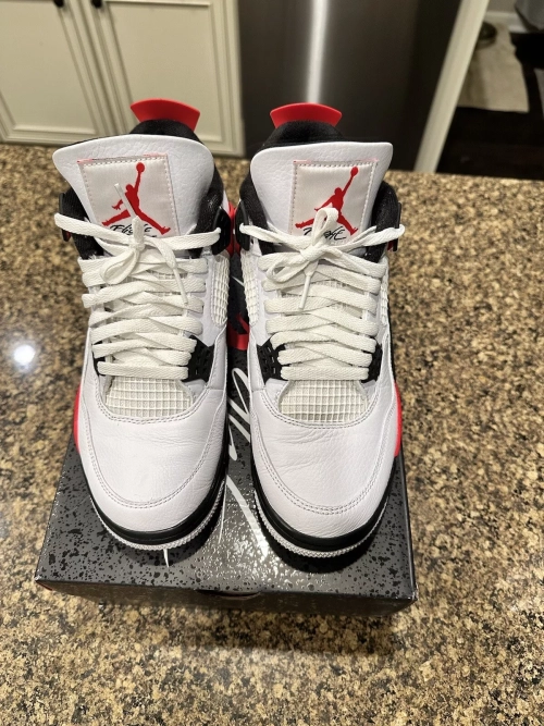 Q4 Batch Air Jordan 4 “Red Cement” review 
