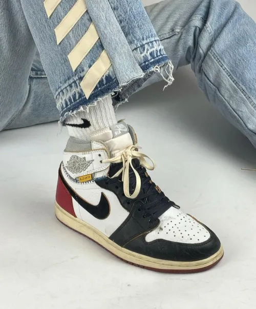  XP Union X Air Jordan 1 OG Hi Retro“Black Toe”  review 