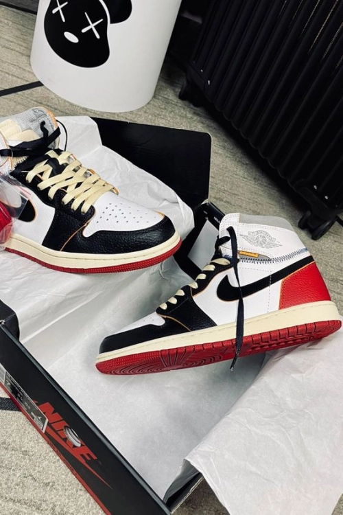  XP Union X Air Jordan 1 OG Hi Retro“Black Toe”  review 