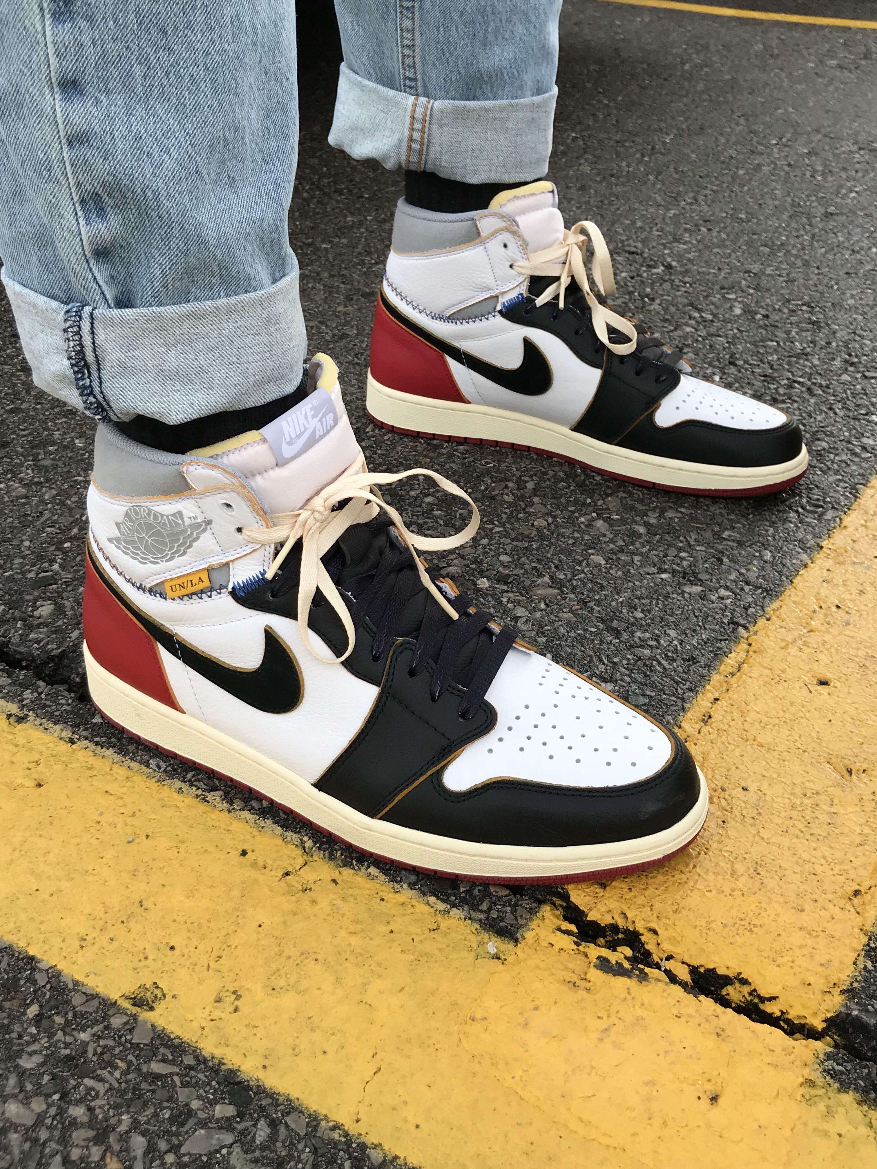  XP Union X Air Jordan 1 OG Hi Retro“Black Toe”  review Nora 02