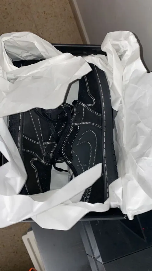  XP   Travis Scott x Air Jordan 1 Low OG SP Black Phantom review 