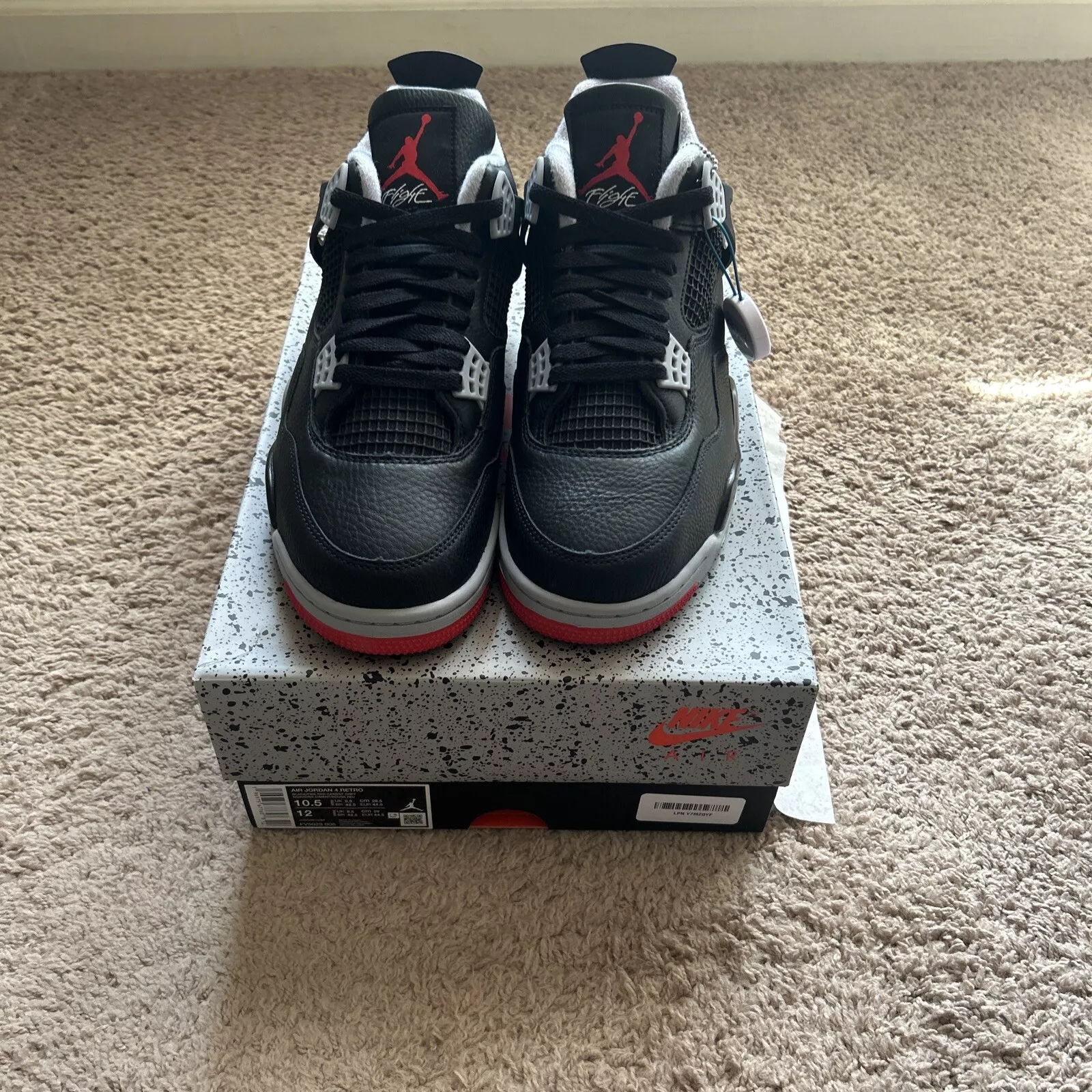 Q4 Batch  Air Jordan 4 Retro Bred review Malachy